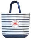 Maritime Bretagne Tasche mit Henkel aus Seemannsgarn